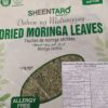 dried  moringa leaves