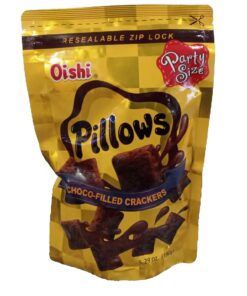 Oishi Pillows Choco-Filled Crackers 150g