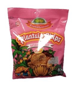 Tropical Gourmet I Plantain Chips | Naturally Sweet  Doux 85g