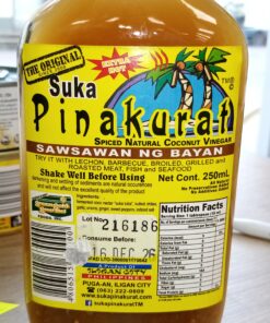 Pinakurat suka spiced natural coconut vinegar