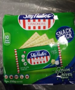 Sky Flakes Onion & Chives flavor 10solopacks