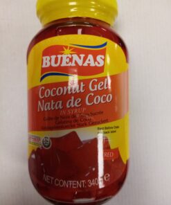 Buenas Coconut Gel Nata de Coco red 340g