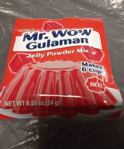 Mr.Wow Gulaman | jelly powder red Mix 24g