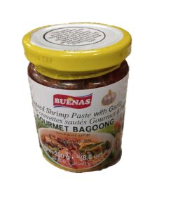 Buenas I Gourmet Bagoong  | Sauteed  Shrimp Paste  with garlic 250g