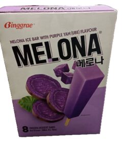 Melona | Melona Ice Bar  – Ube | 8x70ml