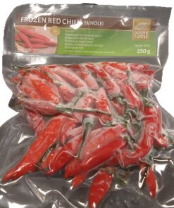 G.T. Frozen Red Chili (whole) 250g