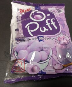 Oishi Puff Ube Cream Filled Marshmallows 84g