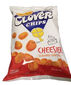 Leslies Clover Chips Cheese cheesier 85g