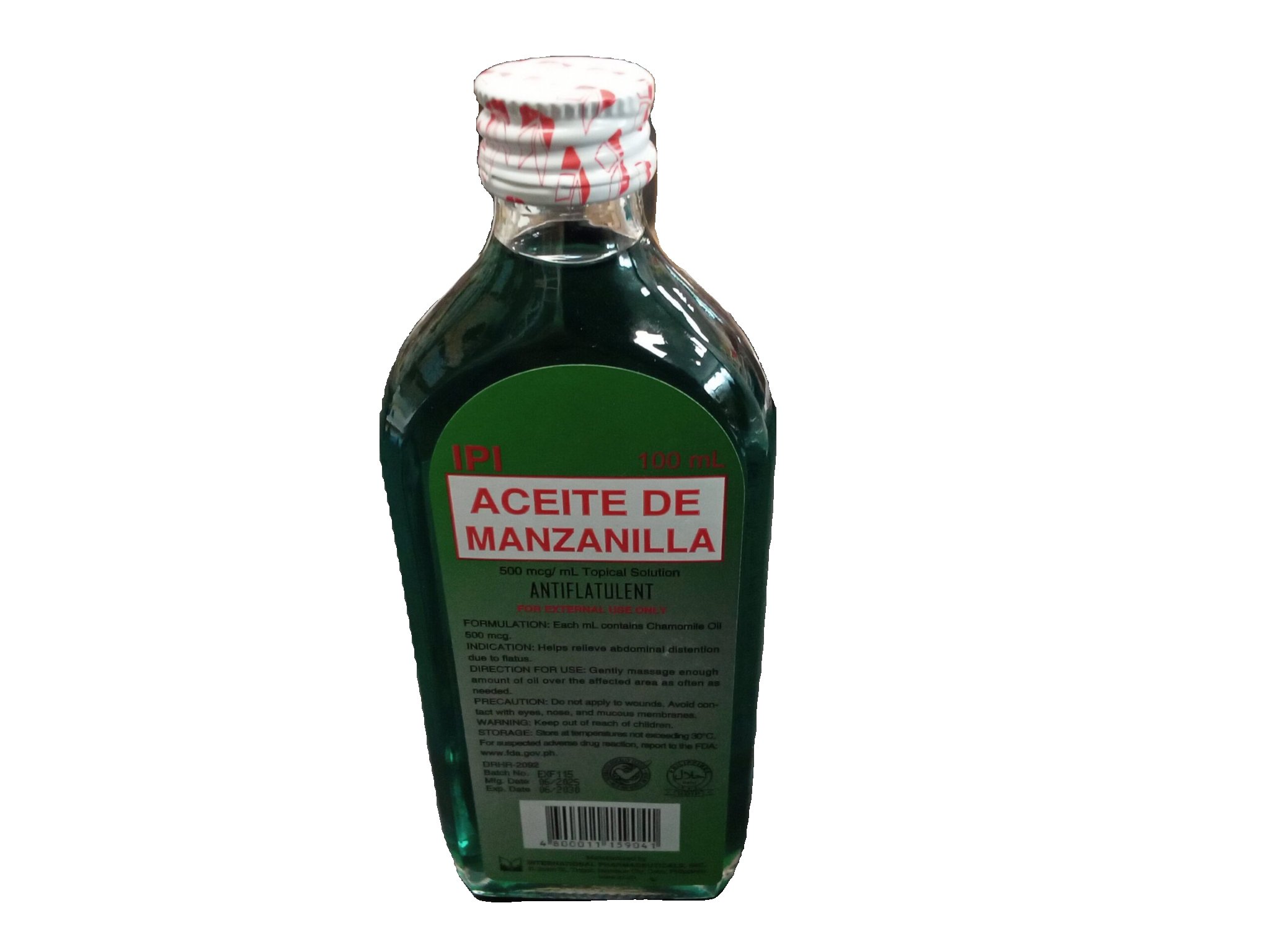 Aceite de Manzanilla 100ml Aceite de Manzanilla 100ml