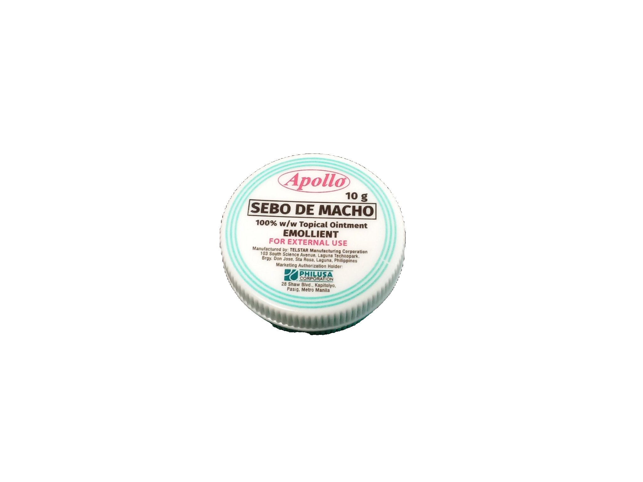 Apollo Sebo De Macho 10g Apollo Sebo De Macho 10g